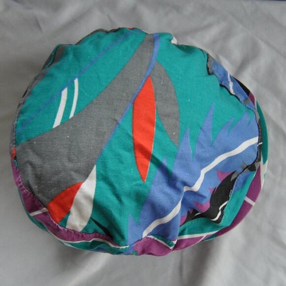 Abstract Medium Teal, Blue, & Gray Colorful Barre - Picture 5 of 8